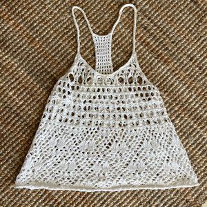 CROCHET A&F top